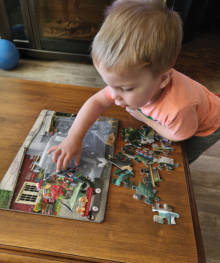 cobble-hill-tray-puzzles-green-grocer-35-teile-puzzle-hunde image 2