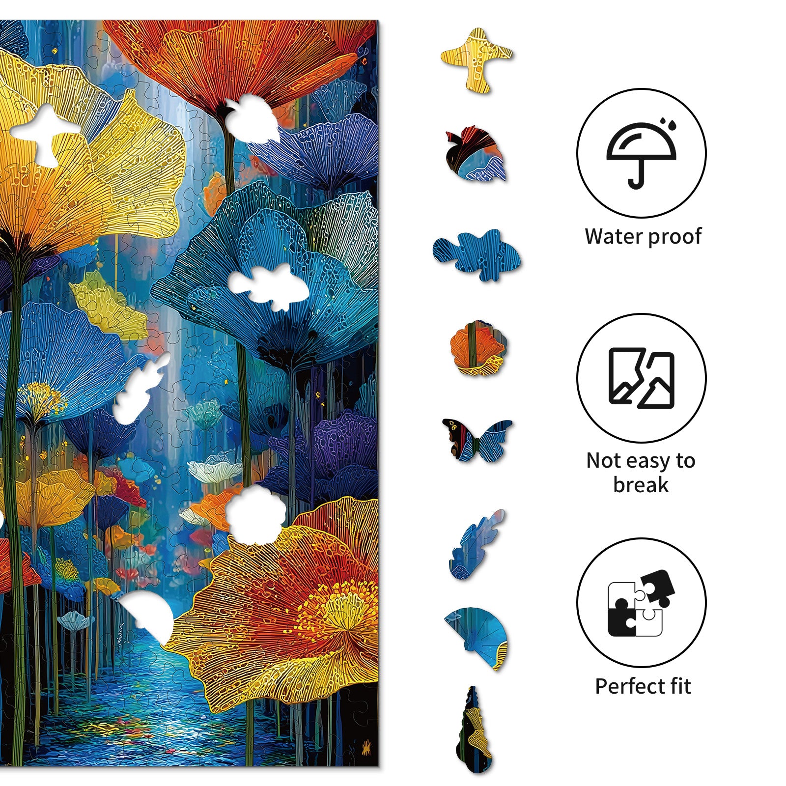 kaayee-floral-dreamscape-holzpuzzle-gro-blumen-motiv image 2