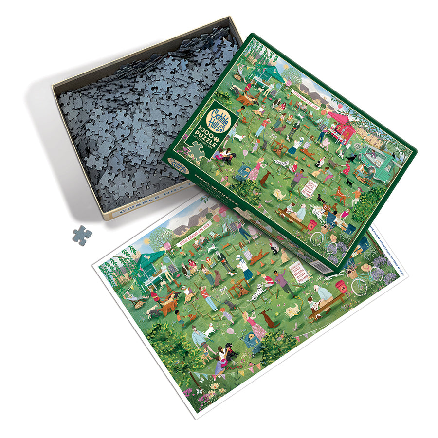cobble-hill-1000-piece-little-barking-dog-show-puzzle-hunde image 3