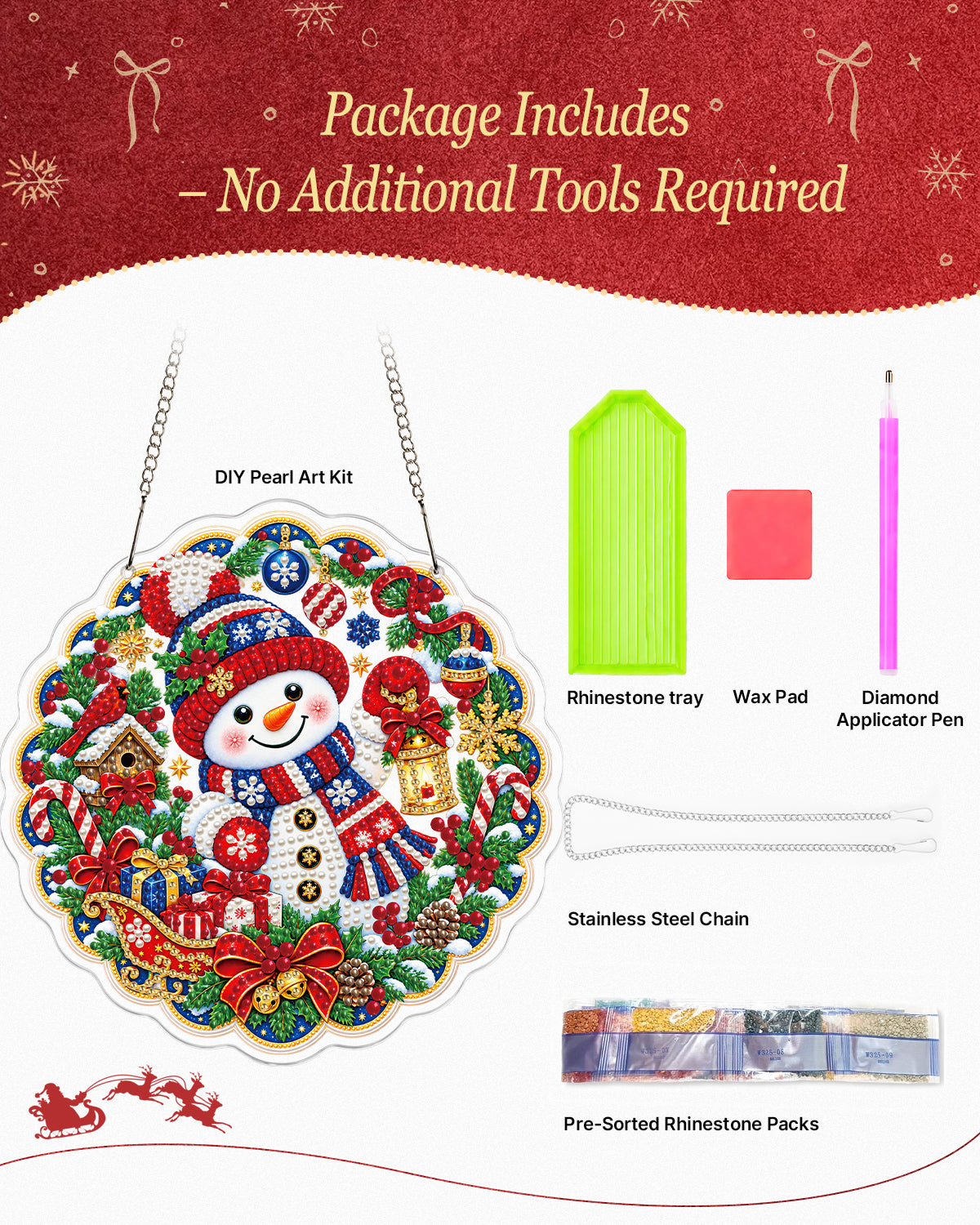 kaayee-suncatcher-puzzle-snowman-wonderland-fensterbild-20-cm image 5