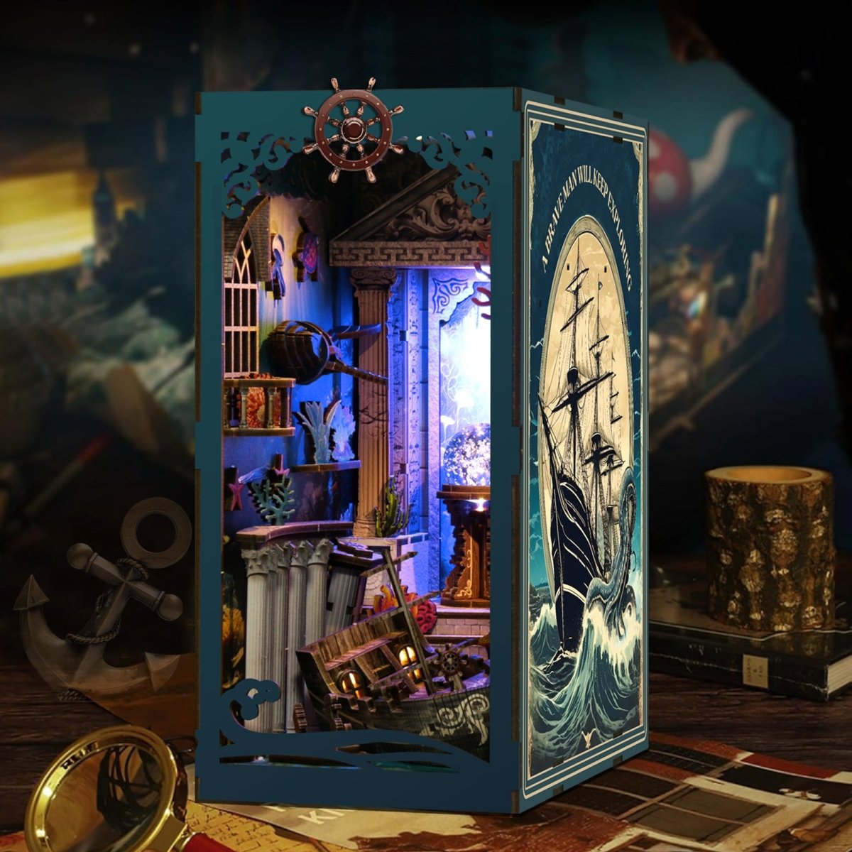 kaayee-book-nook-kit-seabed-illusions-b-cherregal-deko image 6