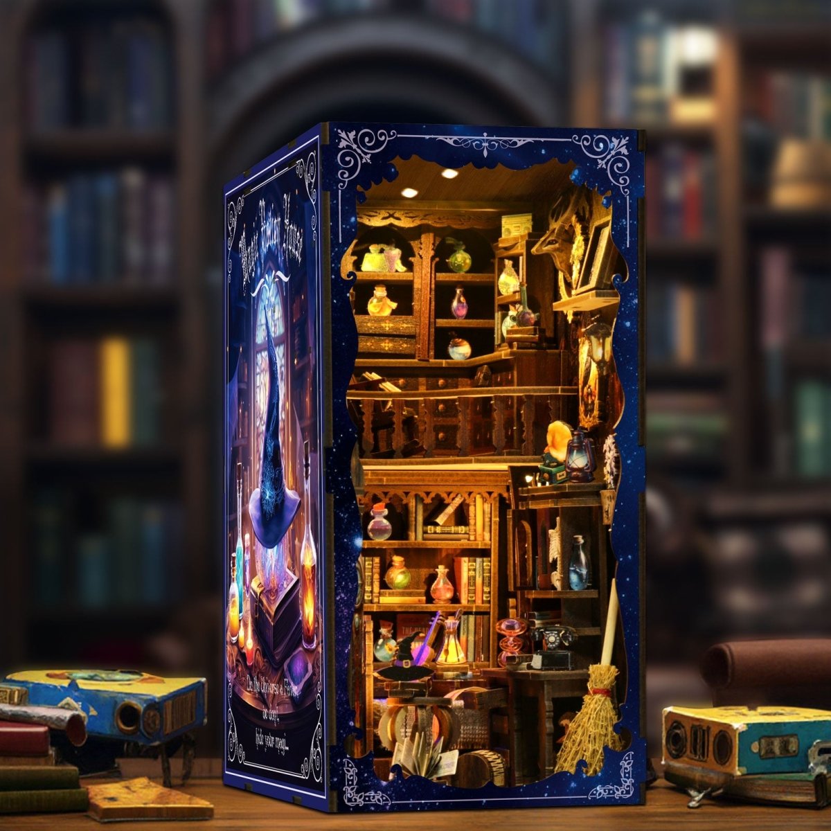 kaayee-book-nook-kit-magic-potion-booknook-zauber-led-deko image 6