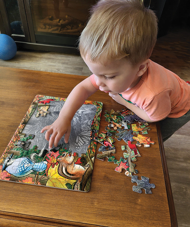 cobble-hill-tray-puzzles-eastern-woodlands-puzzle-35-teile-kinder image 2