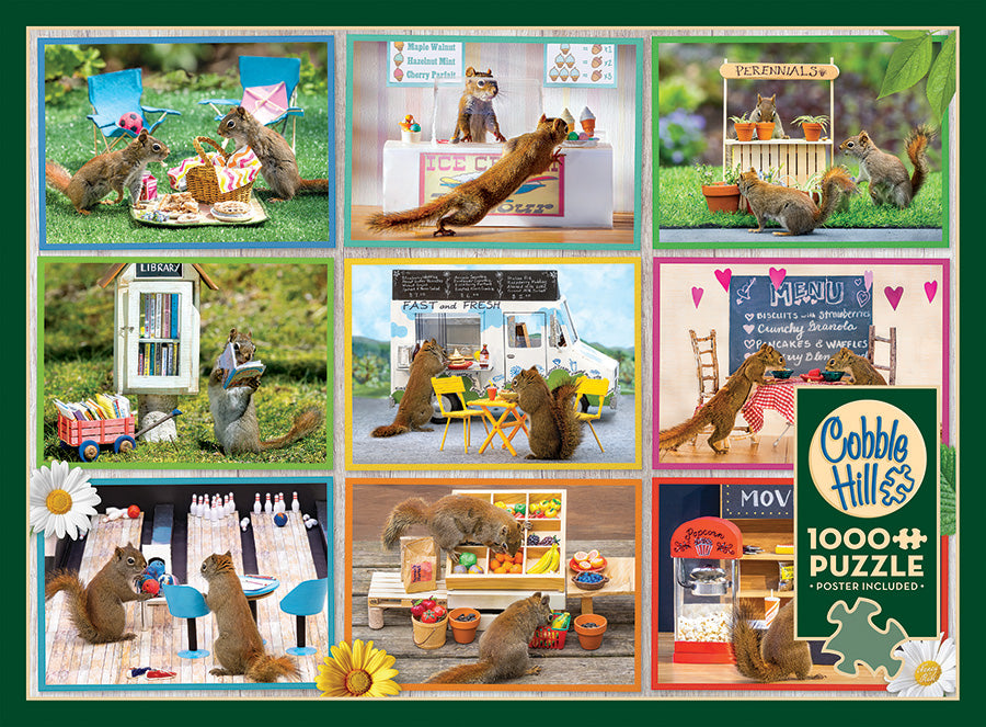 cobble-hill-1000-teile-squirrels-around-town-puzzle image 3