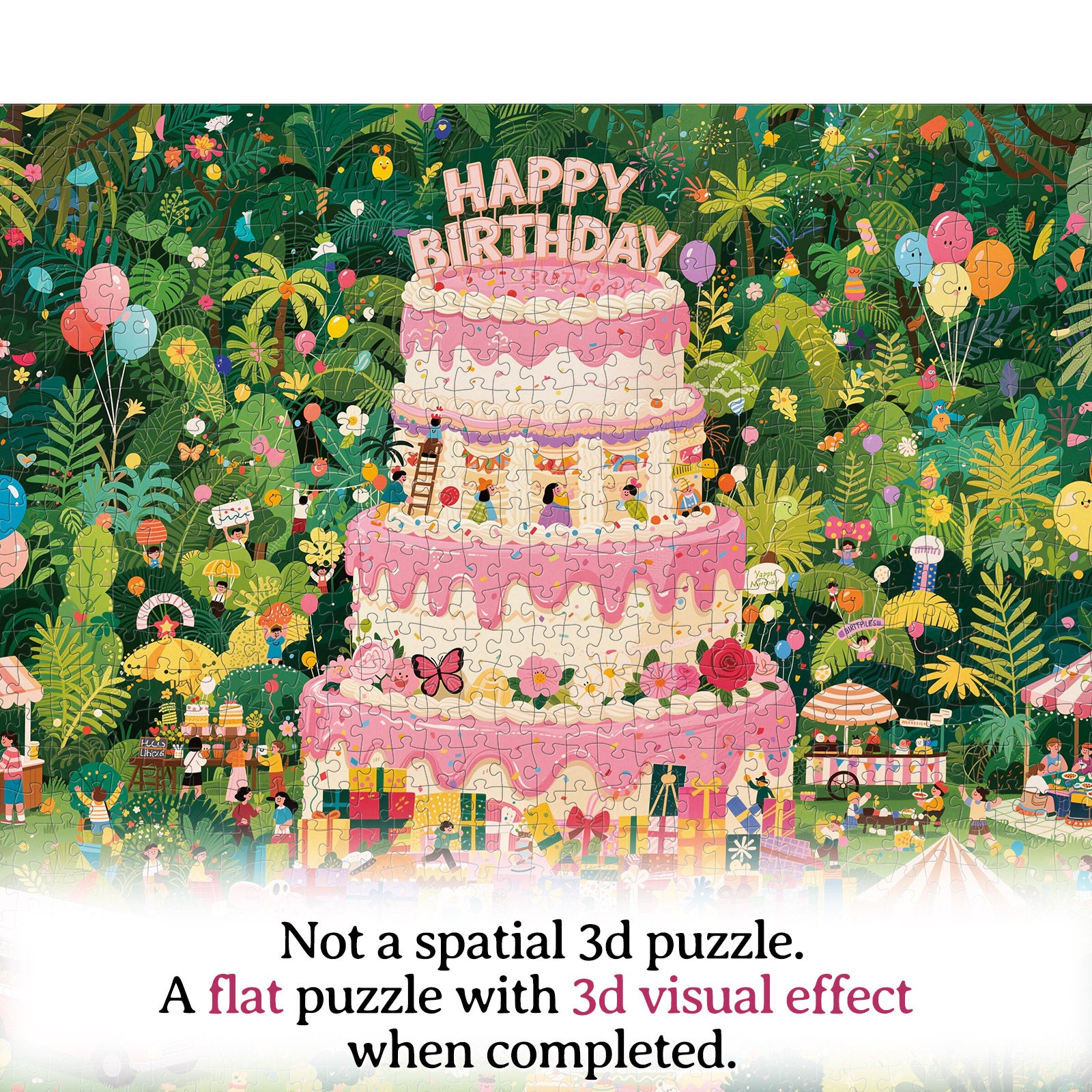 kaayee-cardboard-puzzle-dreamy-birthday-garden-1000-teile image 7