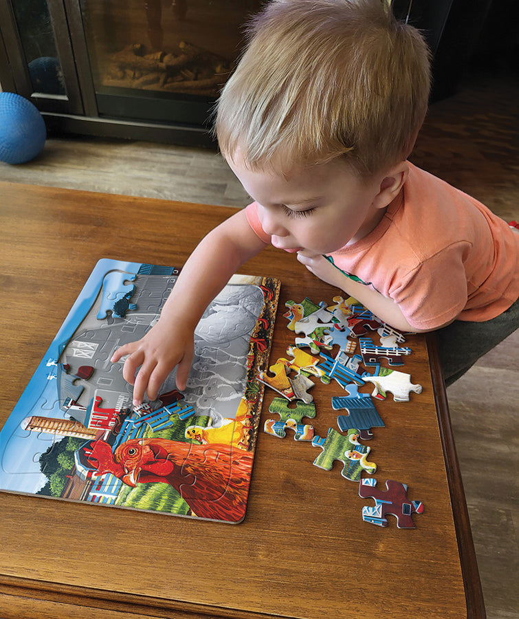 cobble-hill-tray-puzzles-dwight-s-ducks-puzzle-35-teile-bauernhof image 2