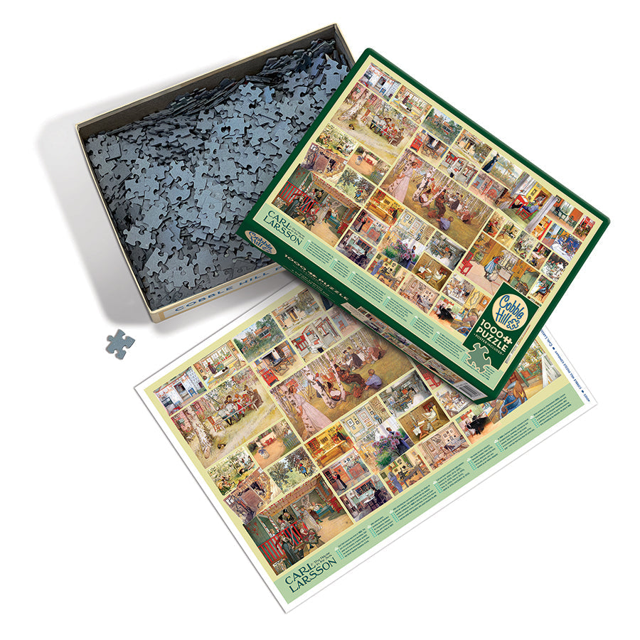 cobble-hill-1000-piece-carl-larsson-puzzle-1000-teile-kunst image 3
