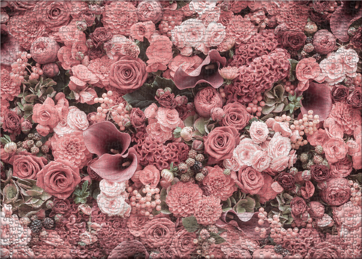 ulmer-puzzleschmiede-puzzle-500-teile-rouge-rote-rosen image 2