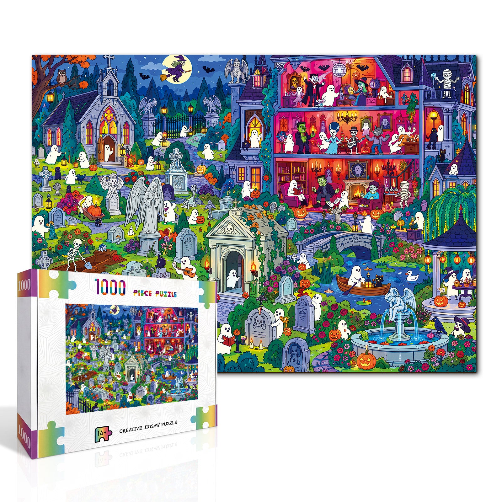 kaayee-ghost-manor-1000-teile-puzzle-standard-edition image 2