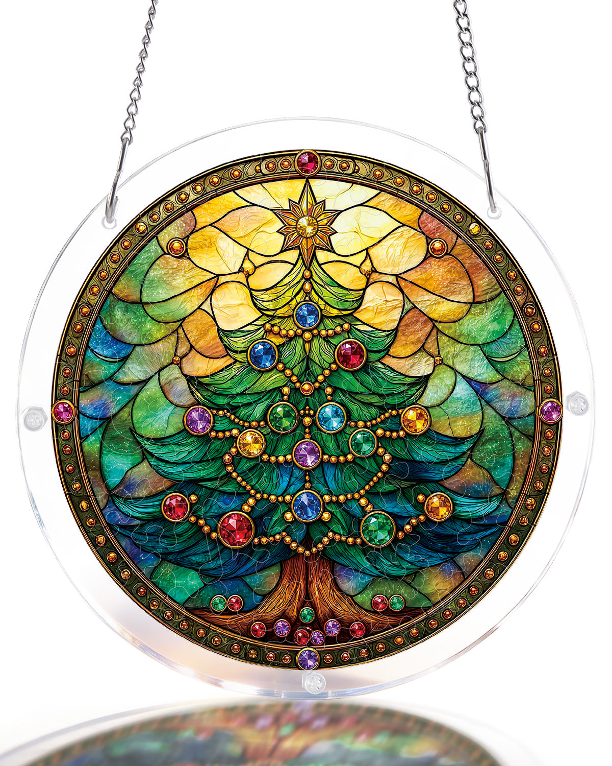 kaayee-jeweled-christmas-tree-suncatcher-fensterbild-small image 1
