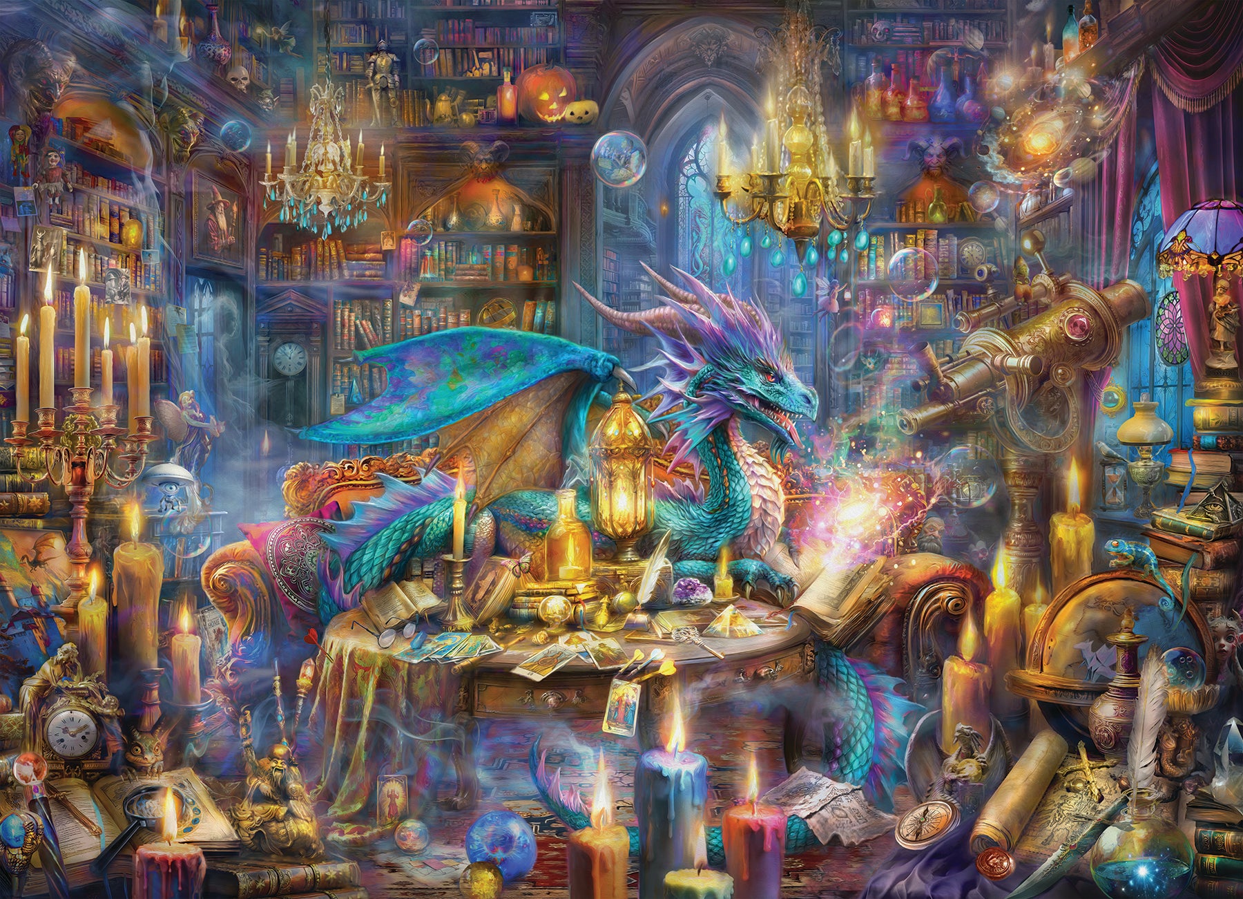 cobble-hill-family-pieces-350-library-keeper-puzzle-350-teile image 2