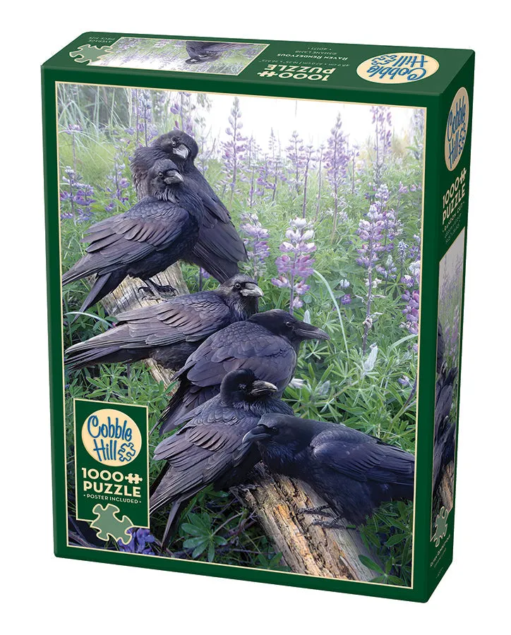cobble-hill-1000-piece-raven-rendezvous-puzzle-1000-teile-raben image 1