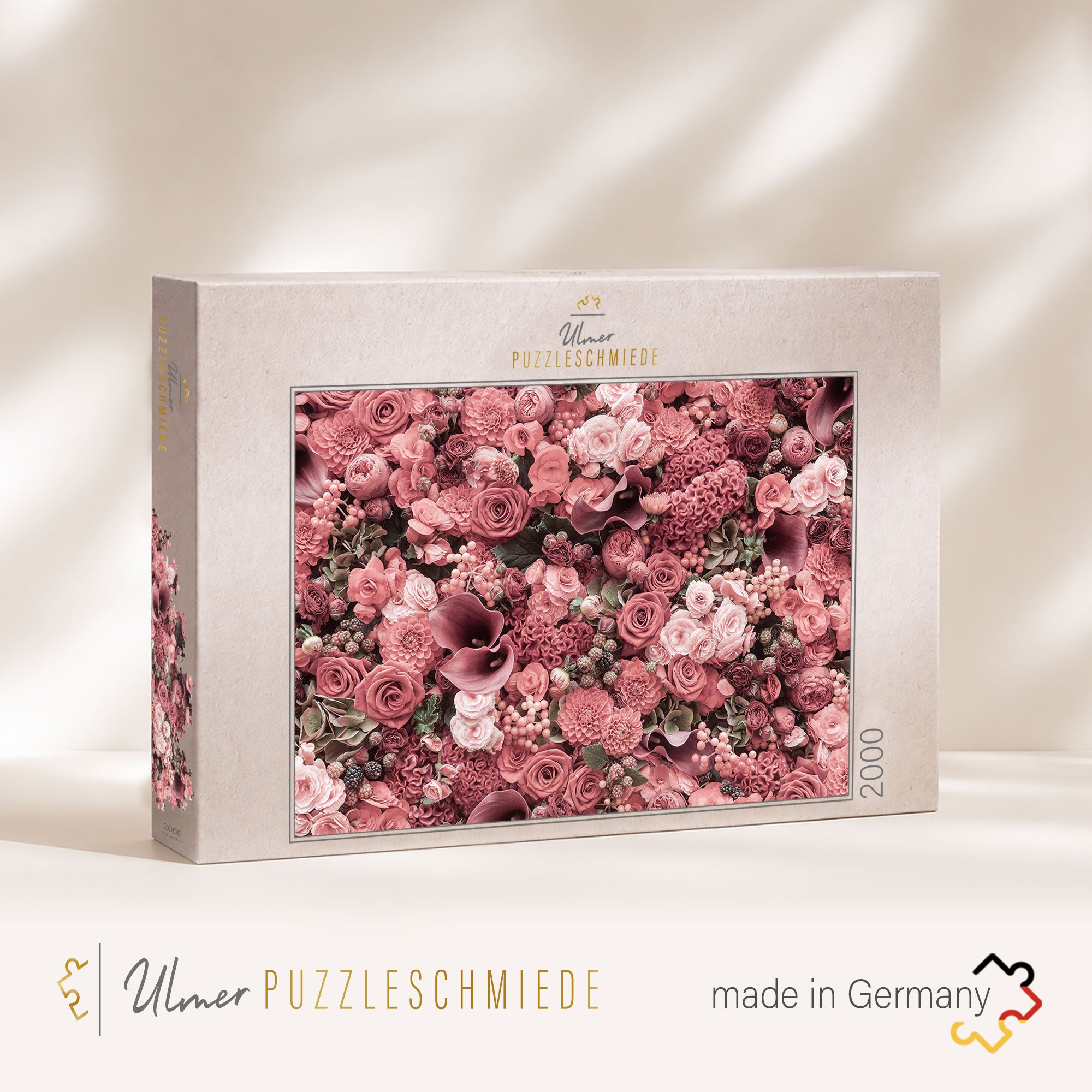 ulmer-puzzleschmiede-rouge-puzzle-2000-teile-rote-rosen image 2