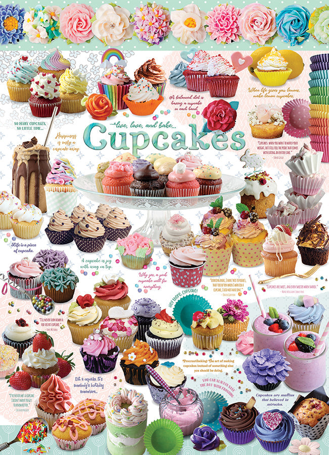 cobble-hill-1000-piece-cupcake-time-puzzle-1000-teile-dessert image 2