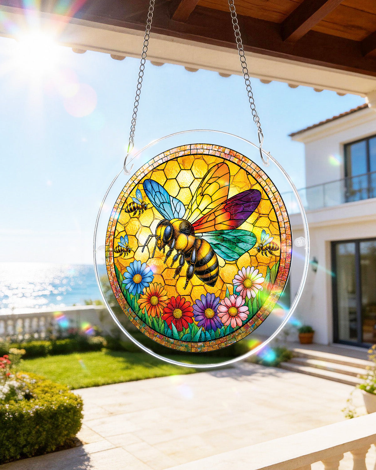 kaayee-suncatcher-puzzle-sunshine-bee-fensterbild-biene-acryl image 8