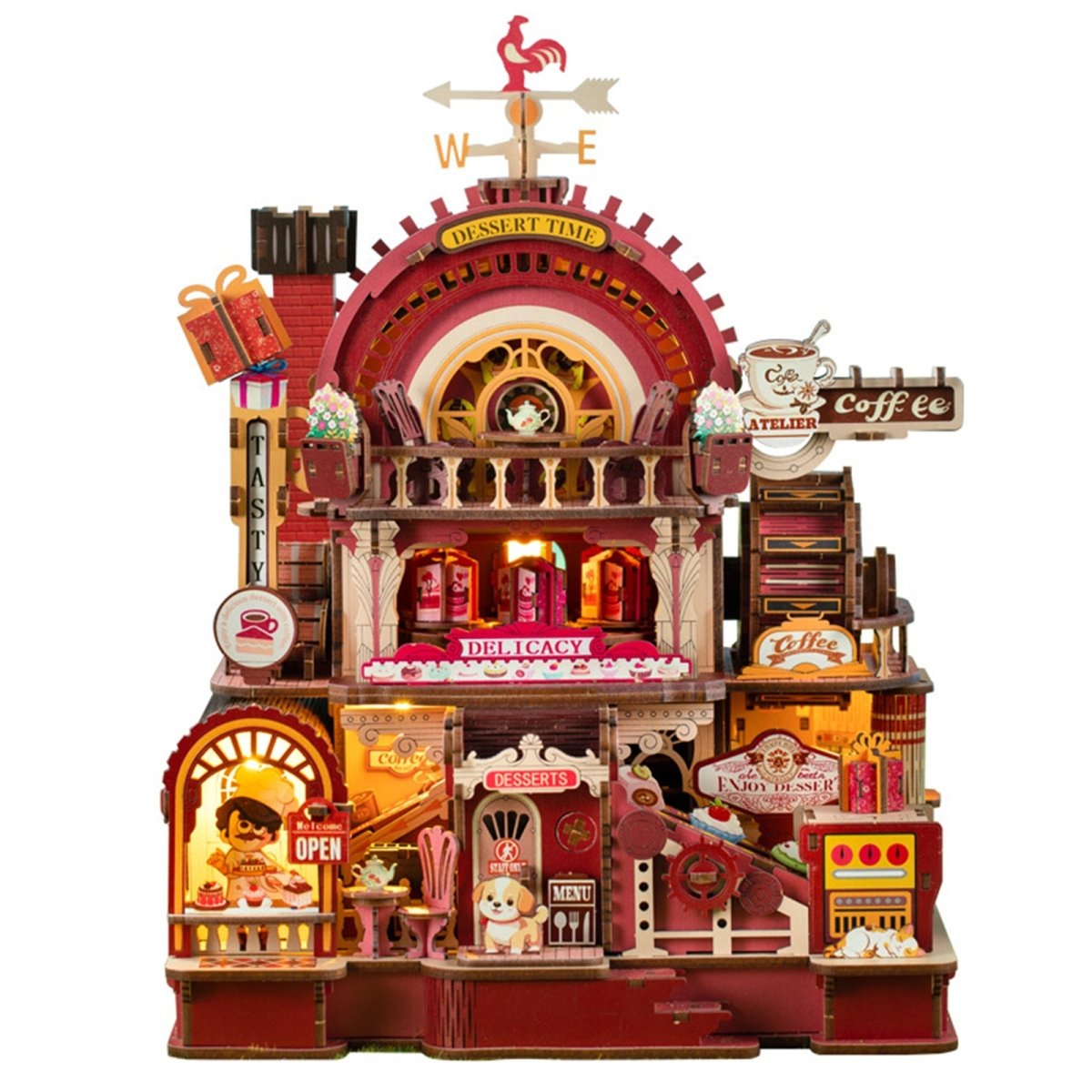 kaayee-dessert-atelier-miniaturhaus-diy-bausatz-beleuchtet image 1