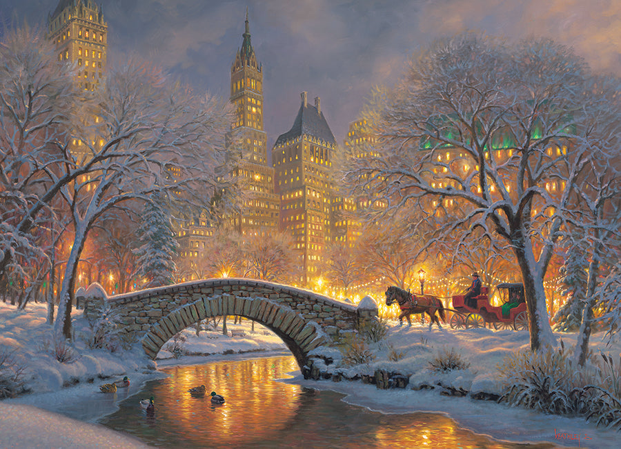 cobble-hill-winter-in-the-park-500-teile-puzzle-winter image 2