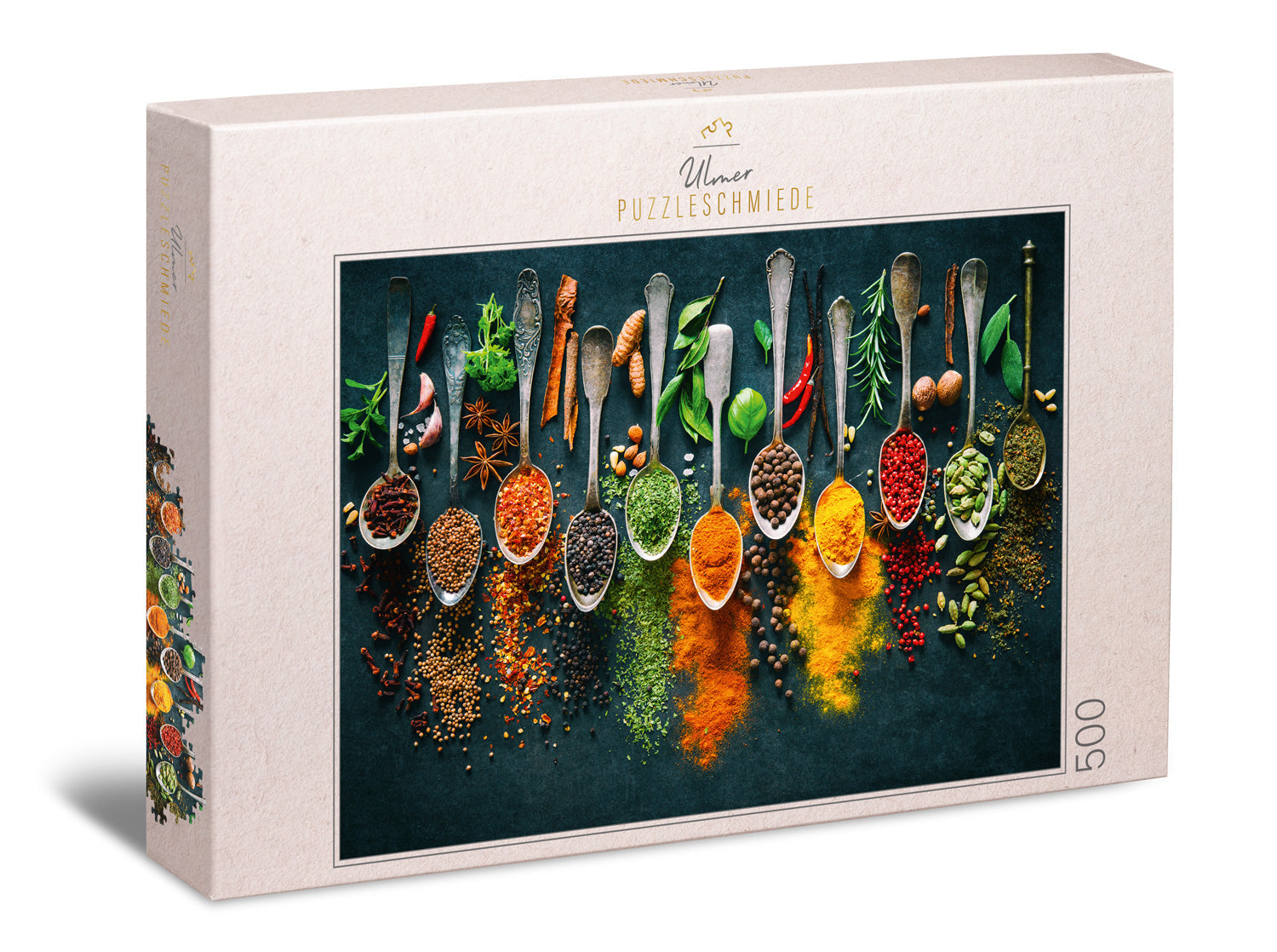 ulmer-puzzleschmiede-scharfe-farben-500-teile-puzzle-gew-rze image 1