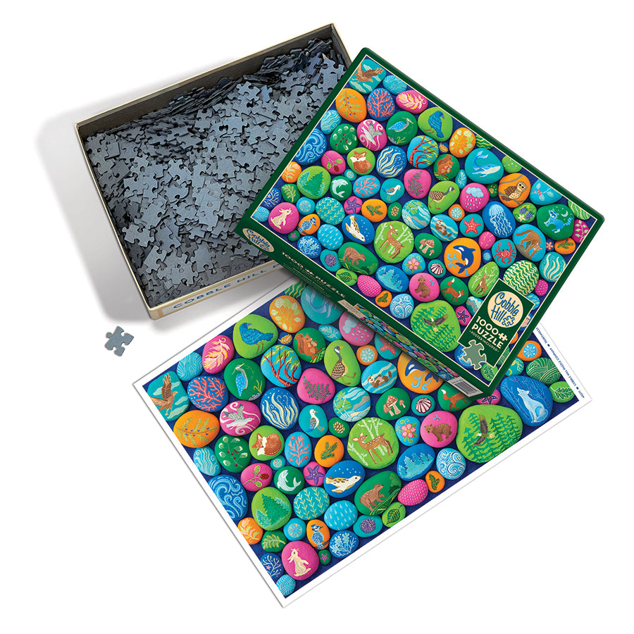 cobble-hill-northwest-stones-1000-teile-puzzle-steine-collage image 3