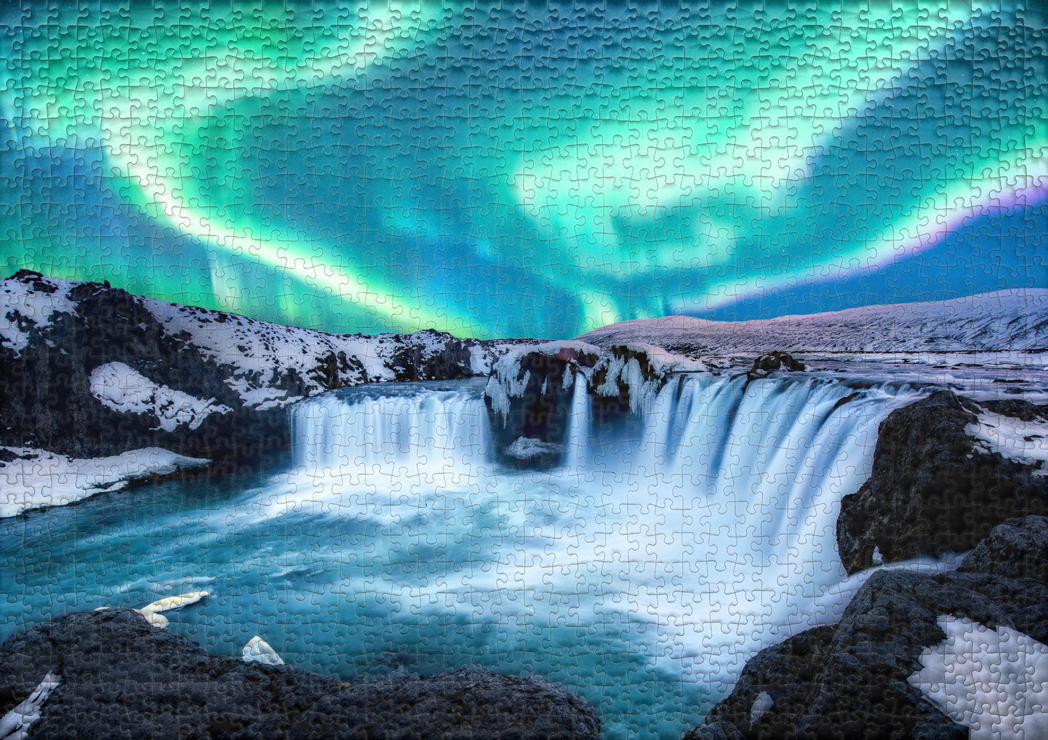 ulmer-puzzleschmiede-puzzle-1000-teile-elemente-des-nordens-island image 2