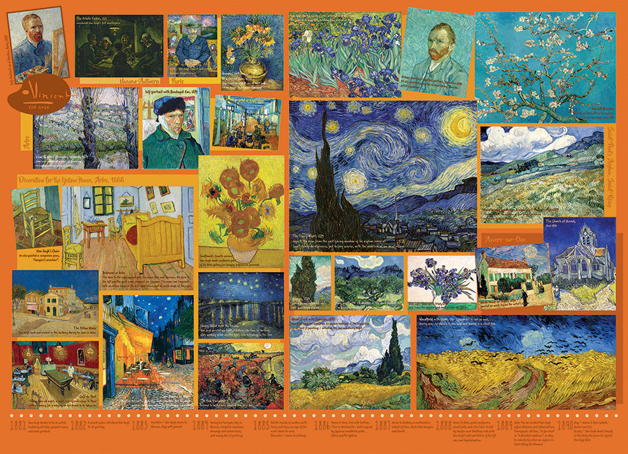 cobble-hill-1000-teile-puzzle-van-gogh-collage-kunst image 2