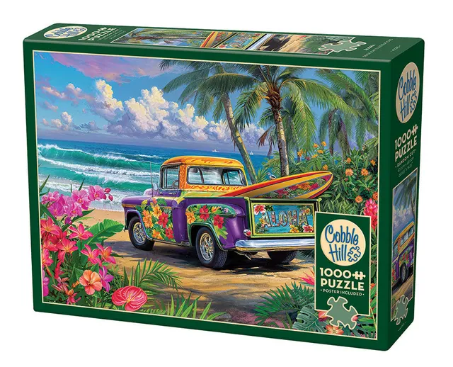 cobble-hill-aloha-1000-teile-puzzle-hawaii-strand image 1