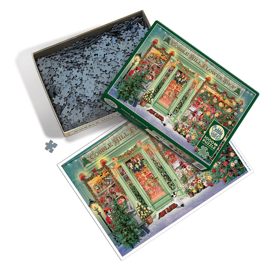 cobble-hill-christmas-flower-shop-puzzle-1000-teile-weihnachten image 3