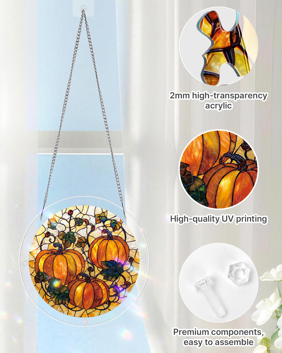 kaayee-harvest-pumpkin-suncatcher-puzzle-medium-acryl image 4