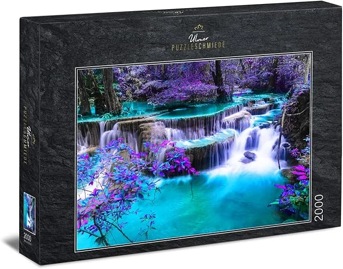ulmer-puzzleschmiede-secret-place-puzzle-2000-teile-wasserfall image 1