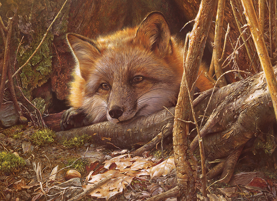 cobble-hill-500-piece-a-touch-of-warmth-puzzle-fuchs-500teile image 2