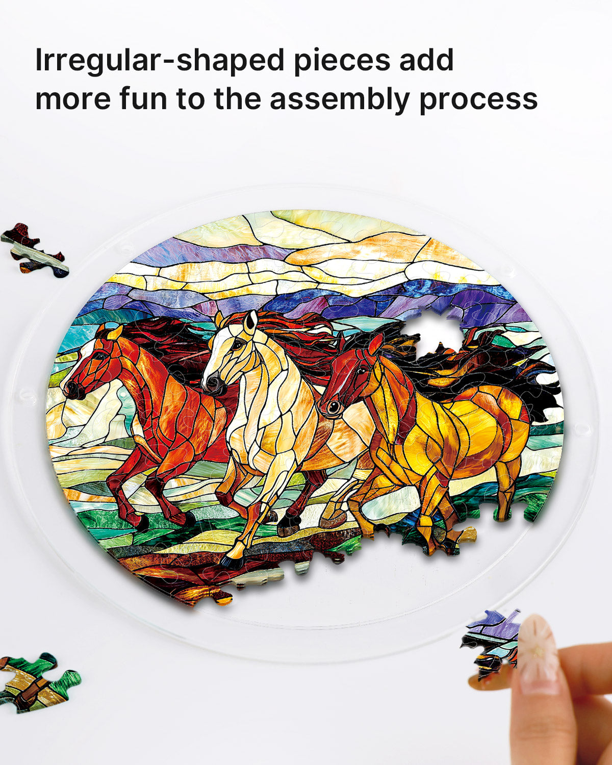 kaayee-suncatcher-wild-gallop-pferde-fensterbild-medium image 2