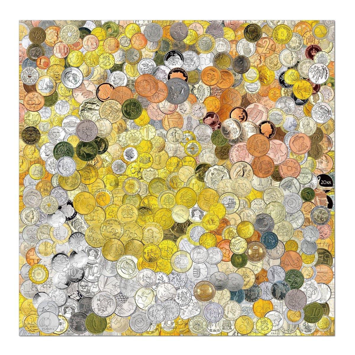 kaayee-coin-art-holzpuzzle-medium-m-nzen image 1