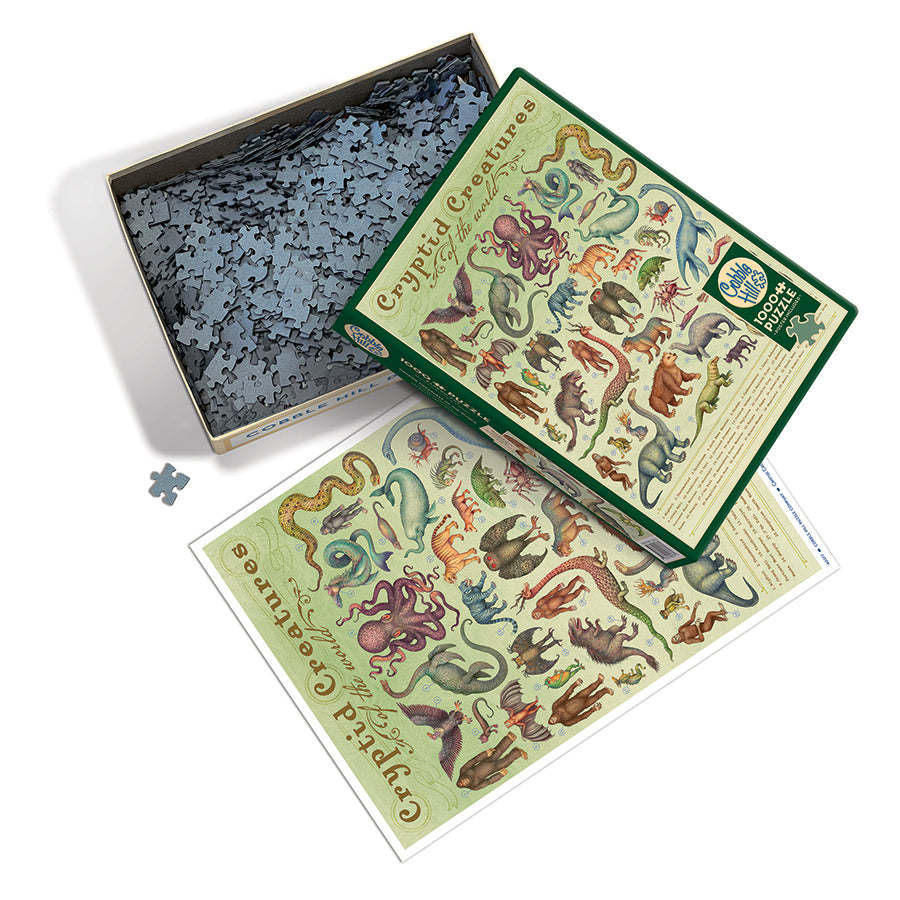 cobble-hill-1000-piece-cryptid-creatures-puzzle-1000-teile image 3