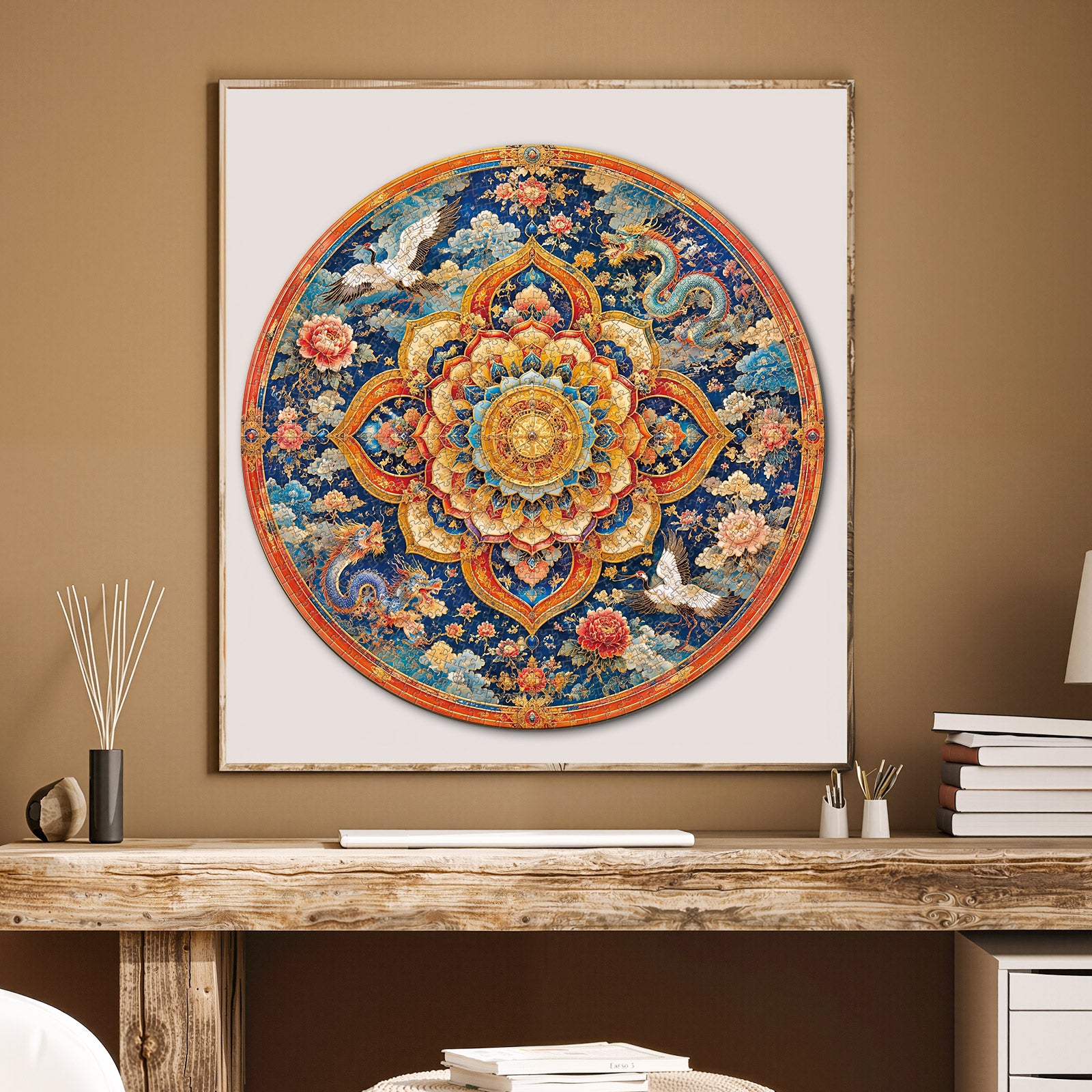 kaayee-celestial-lotus-mandala-puzzle-1000-teile-eco-white image 5