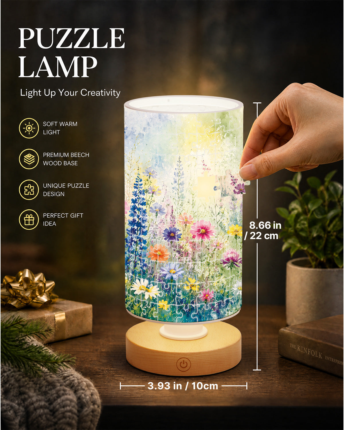 kaayee-night-light-meadow-acryl-puzzle-nachtlicht-zylindrisch image 4