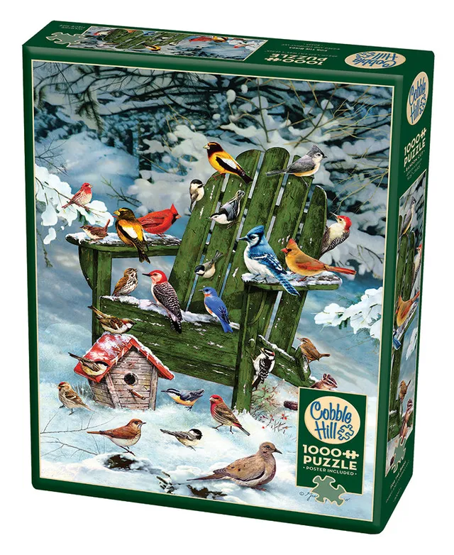 cobble-hill-1000-piece-for-the-birds-puzzle-1000-teile-winter image 1
