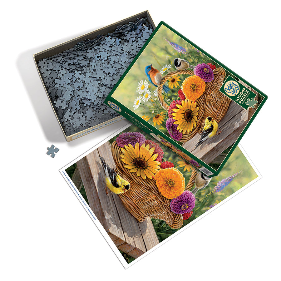 cobble-hill-1000-piece-summer-bouquet-puzzle-blumen-v-gel image 3