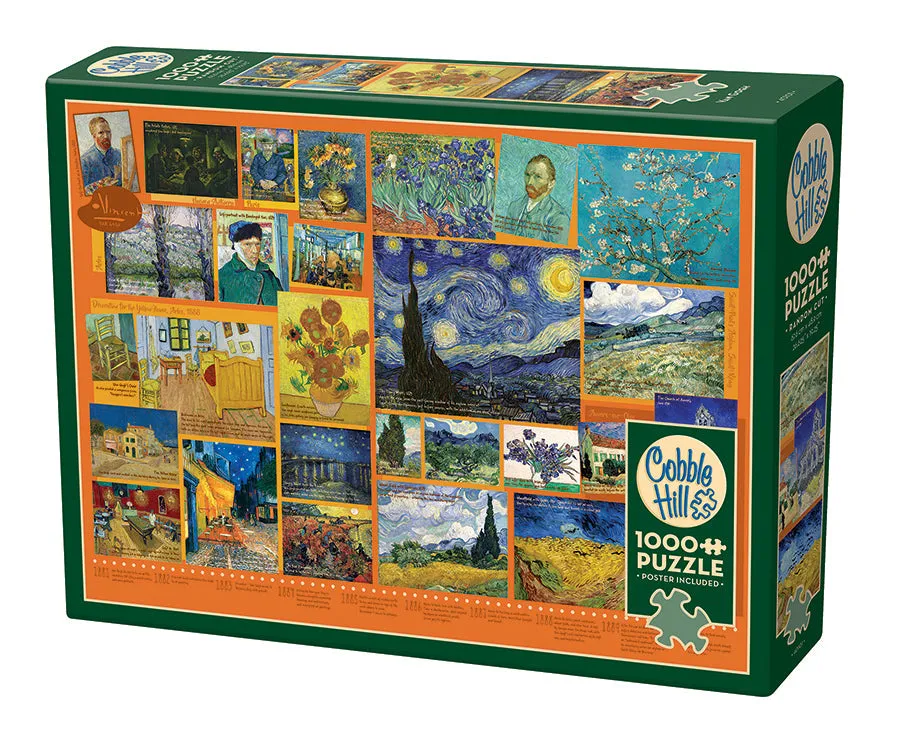 cobble-hill-1000-teile-puzzle-van-gogh-collage-kunst image 1