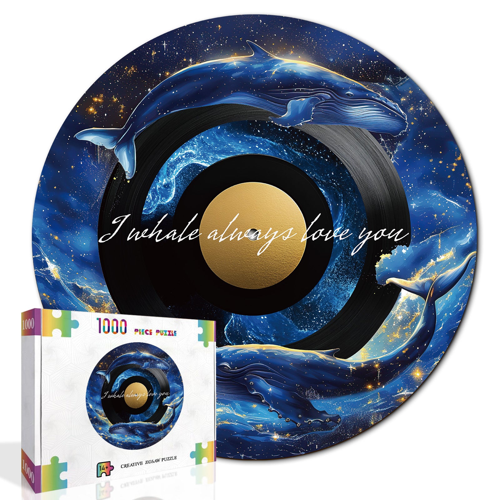 kaayee-galactic-whale-dream-1000-teile-puzzle-eco-white-board-wal image 2