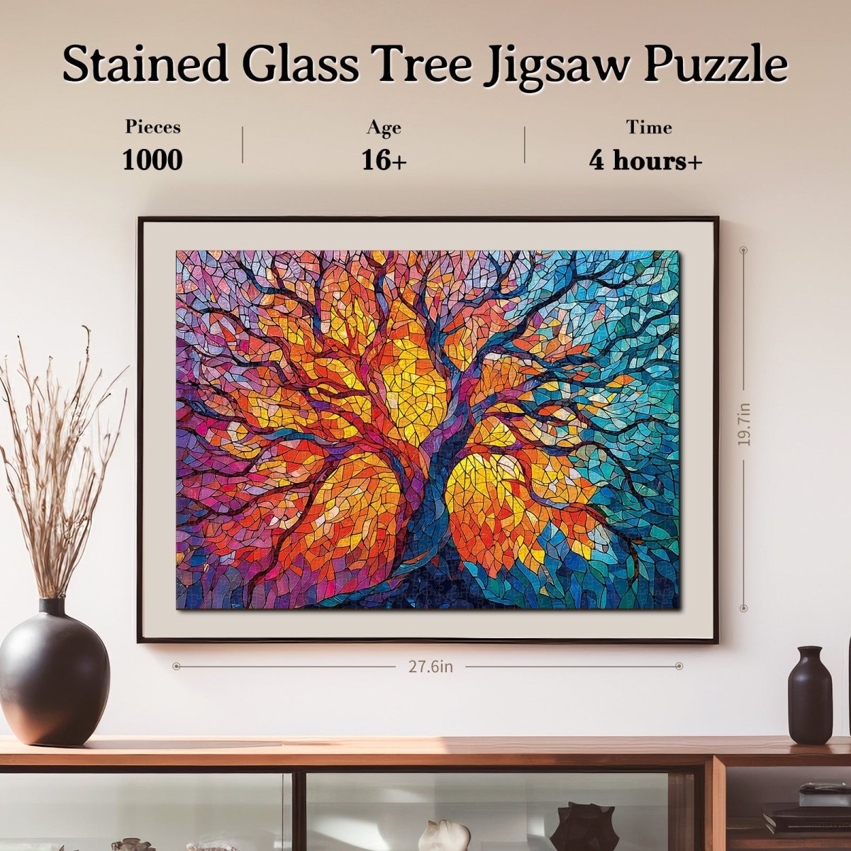 kaayee-stained-glass-tree-1000-teile-puzzle-standard-edition image 6
