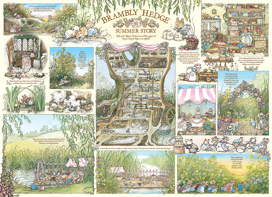 cobble-hill-brambly-hedge-summer-story-1000-teile-puzzle-sommer image 2