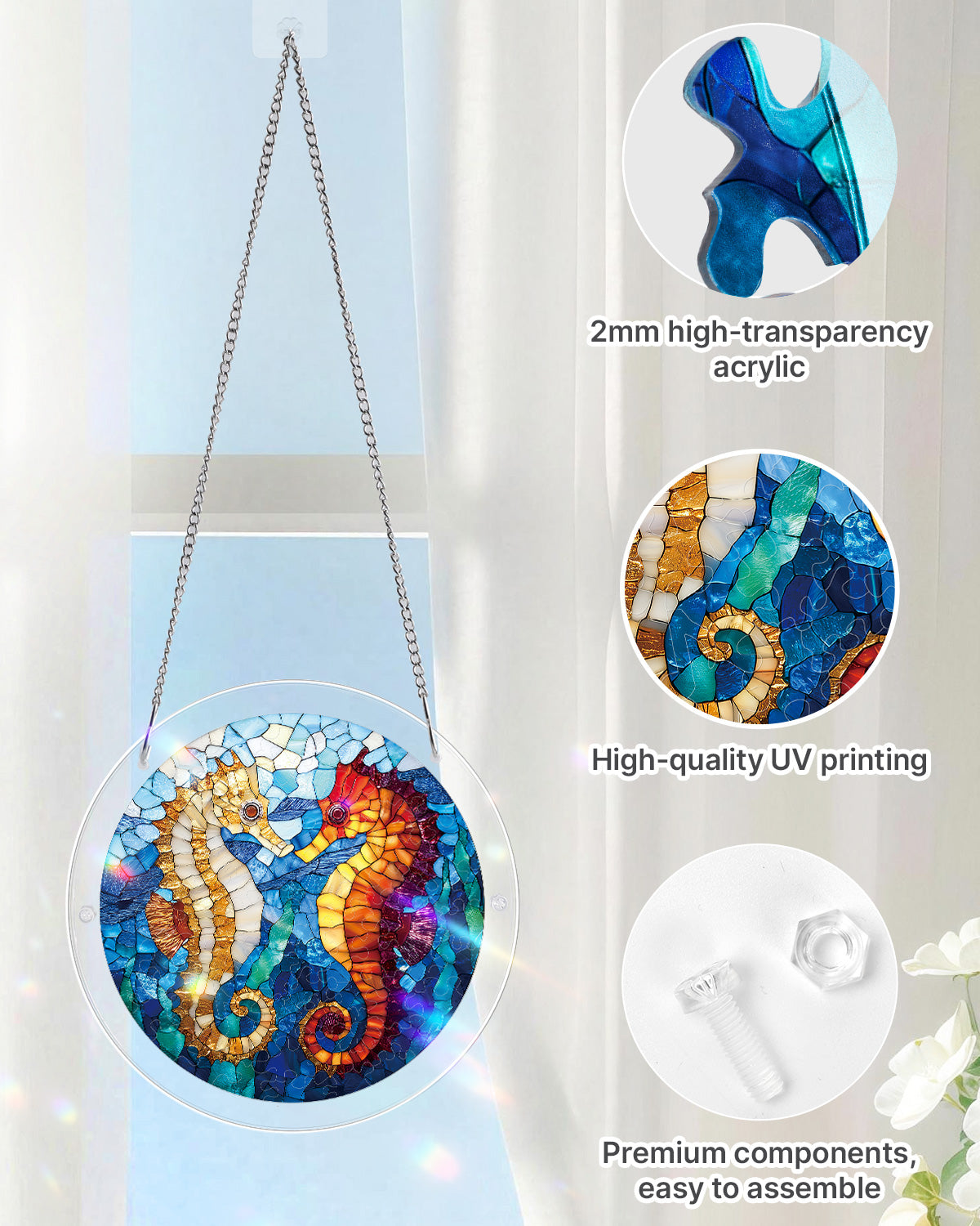 kaayee-suncatcher-puzzle-dreamy-seahorses-fensterbild-acryl image 4