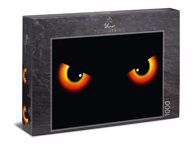 ulmer-puzzleschmiede-eyecatcher-1000-teile-impossible-puzzle-katze image 1