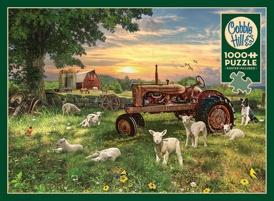 cobble-hill-1000-piece-field-at-sunrise-puzzle-1000-teile-bauernhof image 5