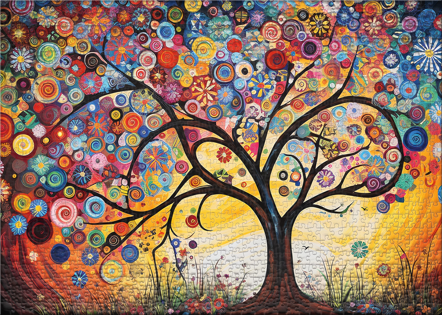 ulmer-puzzleschmiede-sinfonie-jungen-knospen-puzzle-2000-teile-baum image 2