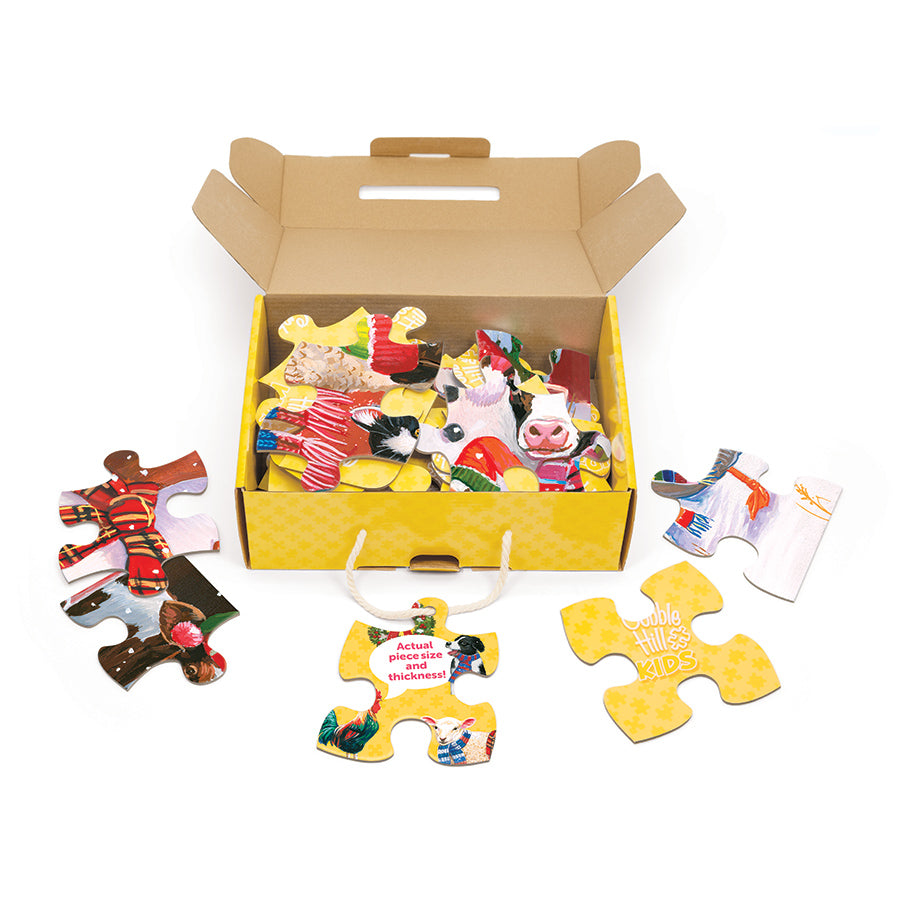cobble-hill-floor-festive-farmyard-bodenpuzzle-35-teile-tiere image 3