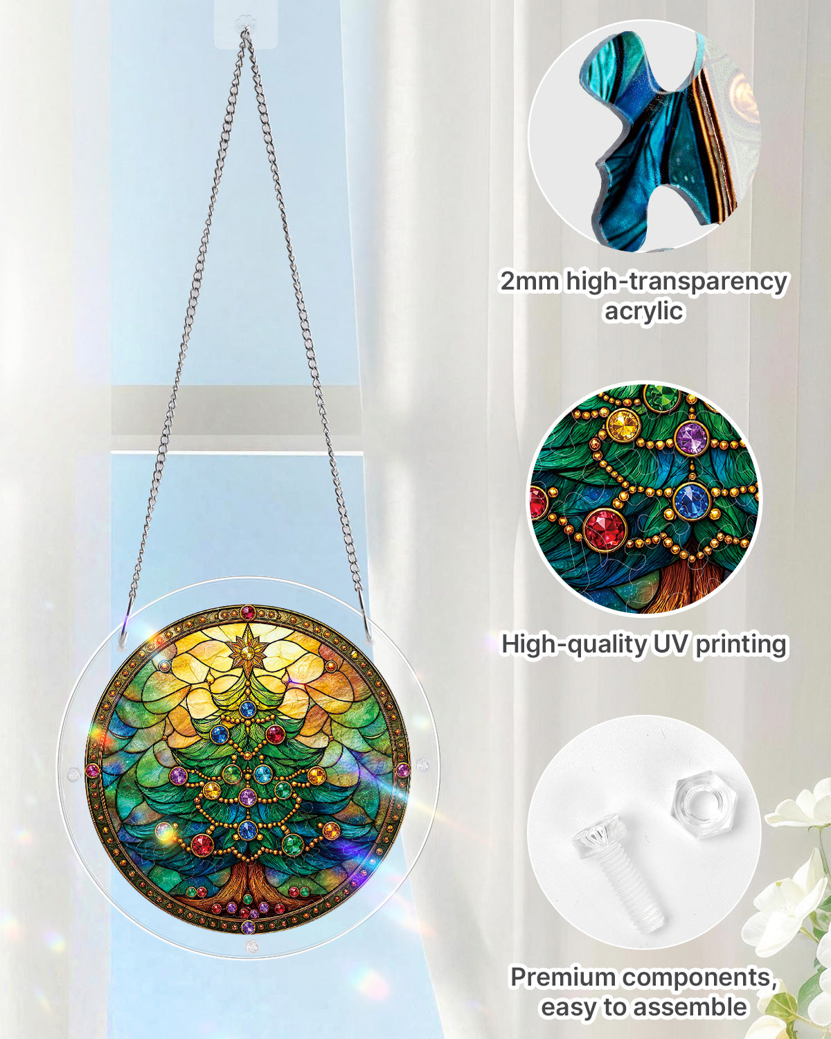 kaayee-jeweled-christmas-tree-suncatcher-fensterbild-small image 4
