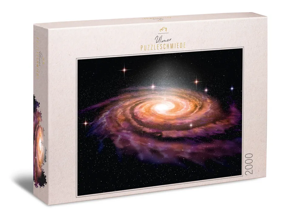 ulmer-puzzleschmiede-galaxie-puzzle-2000-teile-weltraum image 1