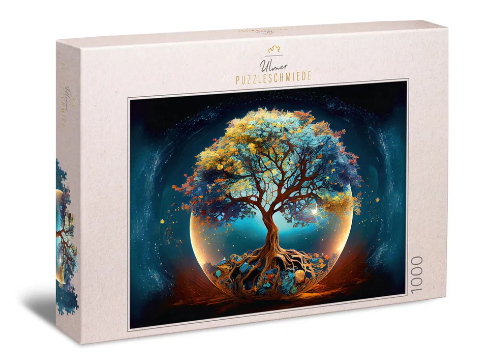 ulmer-puzzleschmiede-puzzle-1000-teile-lebensbaum-mystik image 1