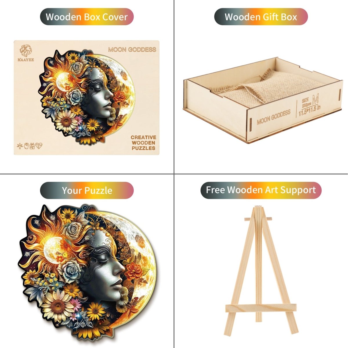 kaayee-wooden-puzzle-moon-goddess-holzpuzzle-m-sonne-mond image 3